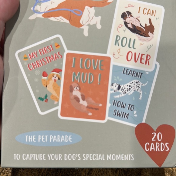 NIB dog milestone cards - Picture 3 of 3